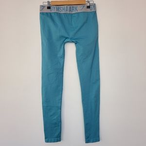 Gymshark Seamless Leggings with Logo Waistband Size Medium